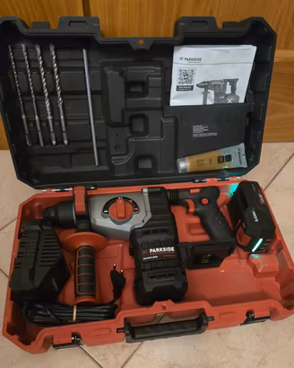 trapano tassellatore 1.9 J + batteria e caricatore
