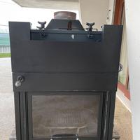 Termocamino a circuito chiuso IdroTermo 34Kw