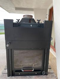 Termocamino a circuito chiuso IdroTermo 34Kw