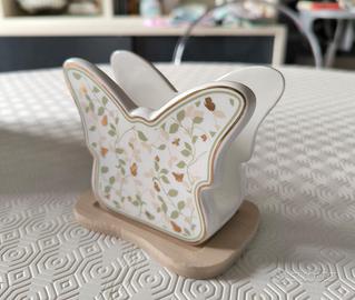 BRANDANI - Portatovaglioli Farfalla Ali Dorate