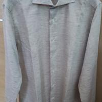 Camicia PE lino/cotone Mastai-Ferretti nuova tg.41