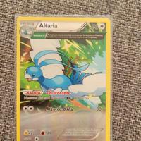 2 Carte pokemon Altaria e Natu extra triangolo