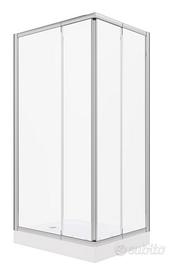 Box doccia con ingresso angolare 80x100 cm