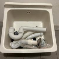 Lavandino lavabo vaschetta lavamani in pvc