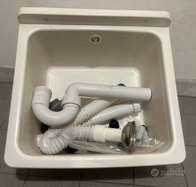 Lavandino lavabo vaschetta lavamani in pvc