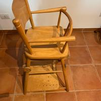 Sedia da tavolo per bambini pivccoli