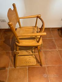 Sedia da tavolo per bambini pivccoli