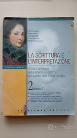 Libro letteratura La scrittura e l'interpretazione