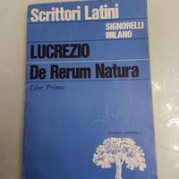 De Rerum Natura liber primus, scritto da Lucrezio 