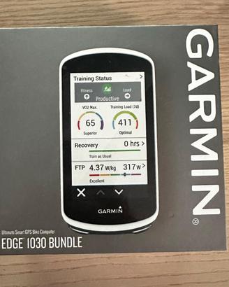 Garmin Edge 1030 BUNDLE con Sensori Fascia Cardio