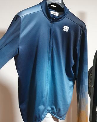 Sportful ciclismo maglia maniche lunghe L