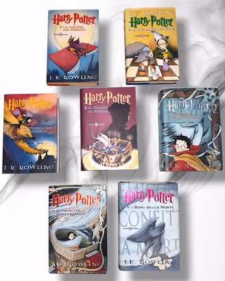 Harry Potter COLLEZIONE COMPLETA SALANI PRIMA EDIZ