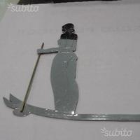 SCIATRICE incisa su metallo da BONAZZI