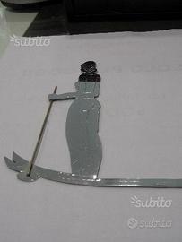 SCIATRICE incisa su metallo da BONAZZI