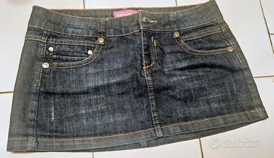 minigonna jeans tg 36