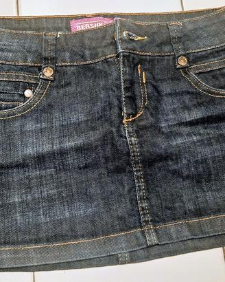 minigonna jeans tg 36