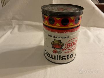 Scatola latta Lavazza Paulista 500 gr caballero