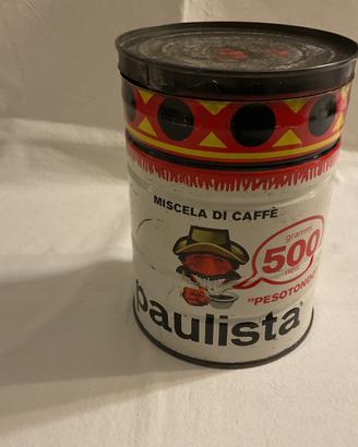 Scatola latta Lavazza Paulista 500 gr caballero