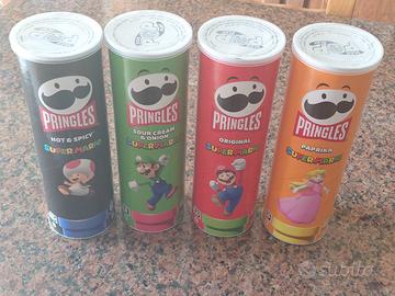 Collezione Pringles Super Mario Edition vuote