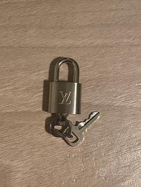 Lucchetto originale Louis Vuitton argento 316