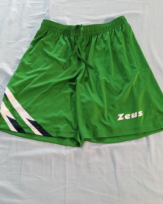 pantaloni da calcetto Zeus verdi