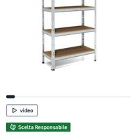 scaffale Leroy Merlin 90x180