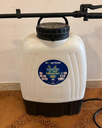 Pompa irroratrice a batteria DIMARTINO