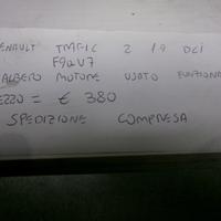 Albero motore renault trafic 2 1.9 dci f9qu7