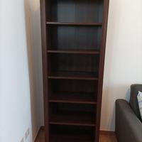 Libreria marrone mogano