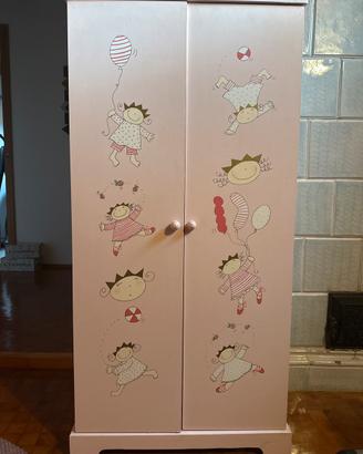 Armadio decorato sia kids