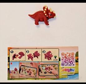 RARO !! NATOONS DINOSAURI Triceratops KINDER 25/26