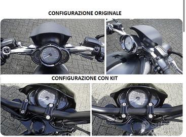 Kit abbassamento faro tachimetro Harley Night Rod