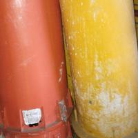 Tubi scarico materiale edile 