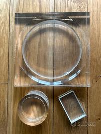 Tre porta foto plexiglas