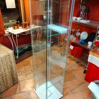 Vetrinetta "Detolf" Ikea bianca 