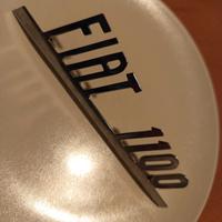 Fiat 1100 auto d'epoca fregio posteriore perfetto 