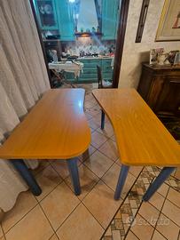 scrivanie in legno di olmo