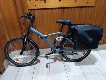 Bicicletta elettrica Biammortizzata Btwin 