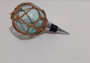 Tappo decorativo chiudi bottiglia in acciaio