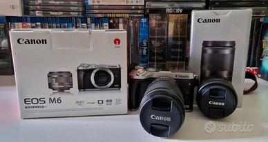 Canon EOS M6 (Mirrorless) + obiettivo EFM 18-150mm