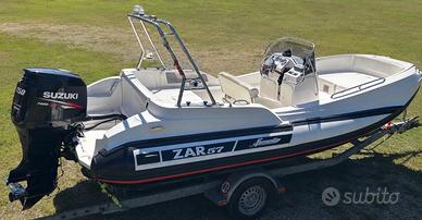 Zar 57 WD + Suzuki DF 150 + Carrello