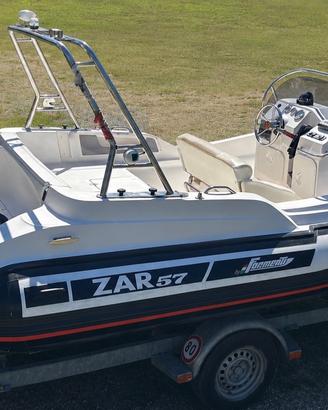Zar 57 WD + Suzuki DF 150 + Carrello