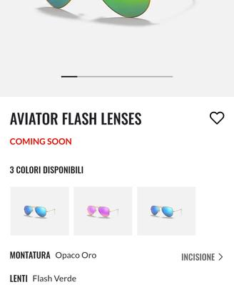 occhiali da sole rayban Aviator large metal 