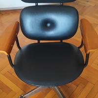 sedia con ruote design Zanuso