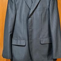 vestito uomo elegante blu scuro 