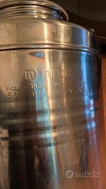 Tanica olio acciaio inox litri 50