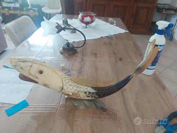 Soprammobile Pesce corno bovino