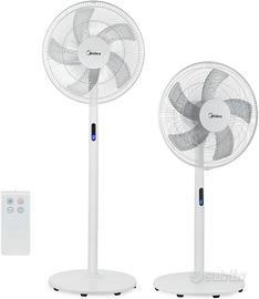 Midea FS40-18BR Ventilatore a Piantana, 3 in 1