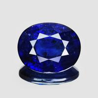 Zaffiro Blu naturale da 3.51 carati, certificato