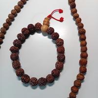 Collana e Braccialetto Semi di Rudra